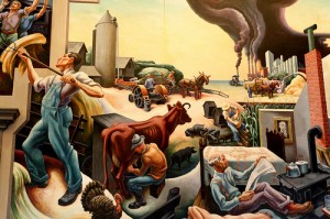 Thomas Hart Benton's A Social History of the State of Missouri, 1936